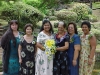 Doreen & Garry's wedding day; the ladies